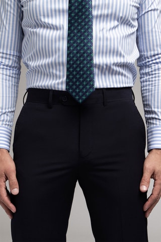 Pantalon Slim Fit - Marineblauw