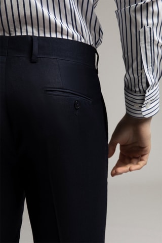 Pantalon Slim Fit - Marineblauw