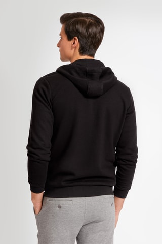 Sweater met Capuchon - Zwart