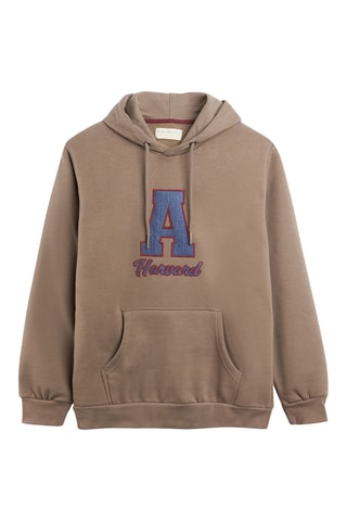 Sweater met Capuchon - Bruin