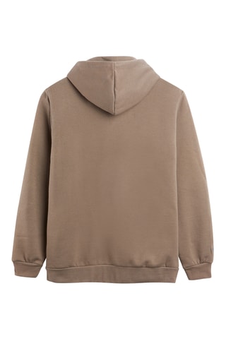 Sweater met Capuchon - Bruin