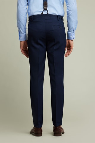 Broek Hoge Taille - Marineblauw