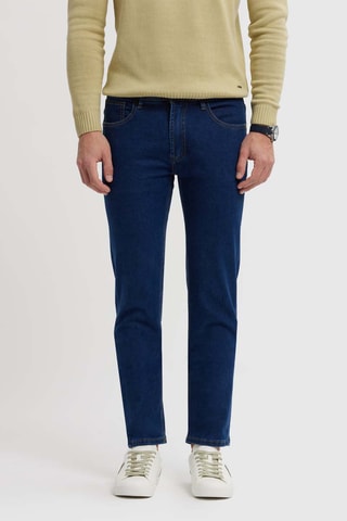Jeans Regular - Marineblauw