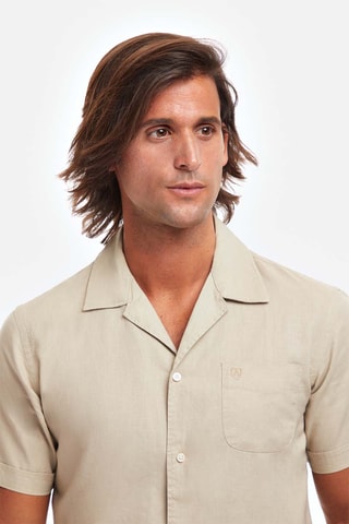 Linnen Overhemd - Beige