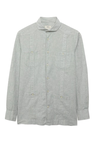 Linnen Overhemd - Groen