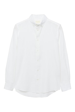 Linnen Overhemd Regular - Wit