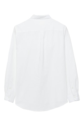 Linnen Overhemd Regular - Wit