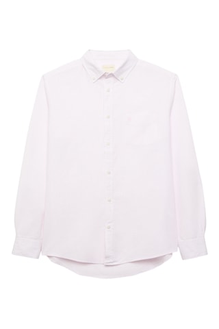 Linnen Overhemd Regular - Roze