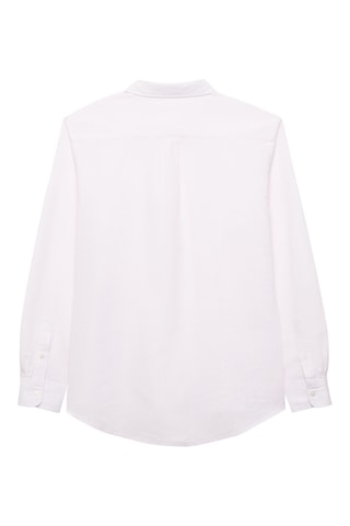 Linnen Overhemd Regular - Roze