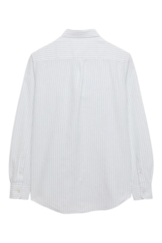 Linnen Overhemd Regular - Lichtgroen