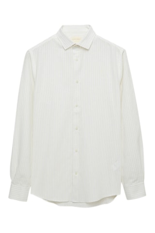 Linnen Overhemd Regular - Wit