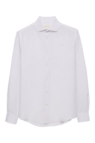 Linnen Overhemd Regular - Beige