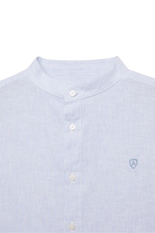 Linnen Overhemd Regular - Hemelsblauw