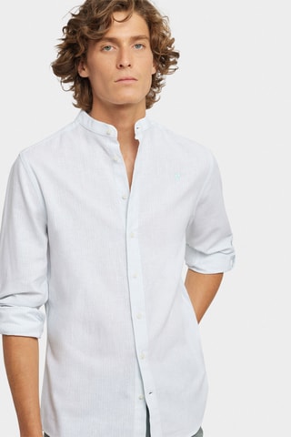 Overhemd Regular Fit - Zeegroen