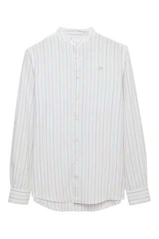 Linnen Overhemd Regular - Beige