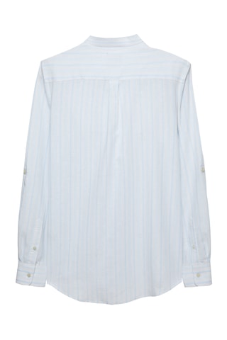 Linnen Overhemd Regular - Hemelsblauw