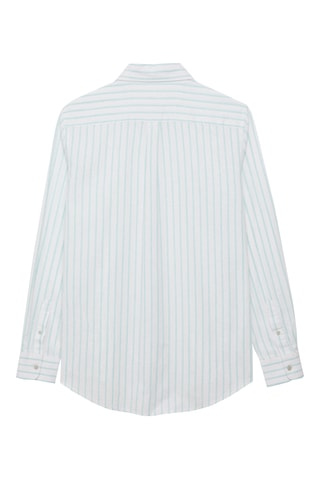 Linnen Overhemd Regular - Zeegroen