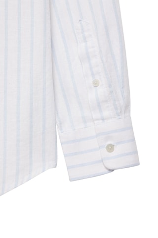 Linnen Overhemd Regular - Hemelsblauw