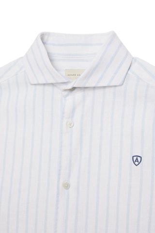 Linnen Overhemd Regular - Hemelsblauw