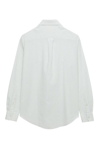 Linnen Overhemd Regular - Groen