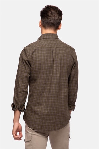 Overhemd Regular Fit - Kaki