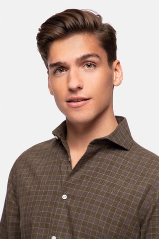 Overhemd Regular Fit - Kaki