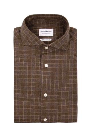 Overhemd Regular Fit - Kaki