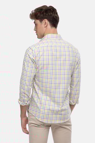 Overhemd Regular Fit - Geel