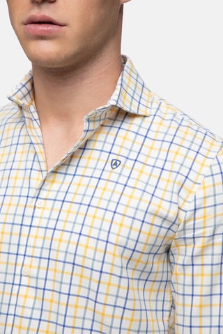 Overhemd Regular Fit - Geel