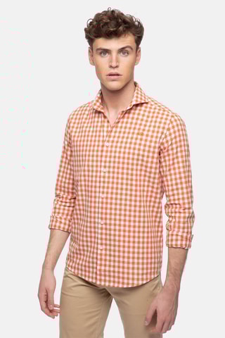 Overhemd Regular Fit - Oranje