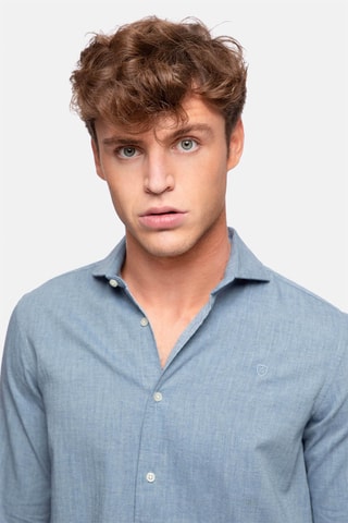 Overhemd Regular Fit - Hemelsblauw