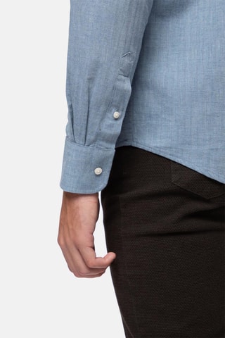 Overhemd Regular Fit - Hemelsblauw