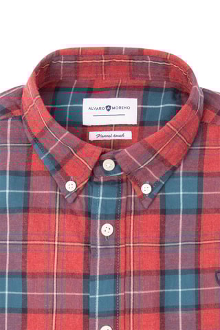 Overhemd Regular Fit - Rood