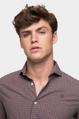 Overhemd Regular Fit - Mosterdgeel