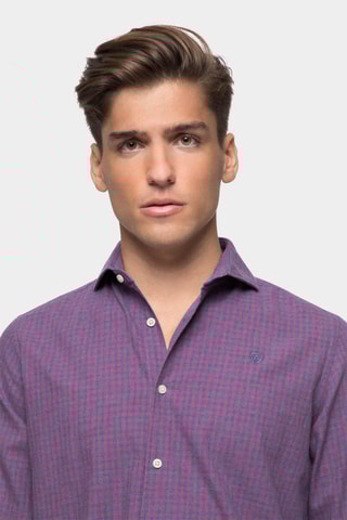 Overhemd Regular Fit - Fuchsia