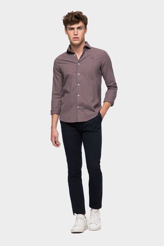 Overhemd Regular Fit - Mosterdgeel