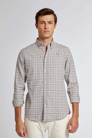 Overhemd Regular Fit - Beige
