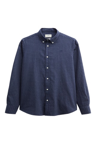 Overhemd Regular Fit - Marineblauw