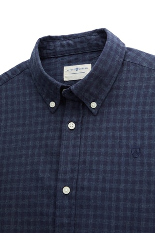 Overhemd Regular Fit - Marineblauw