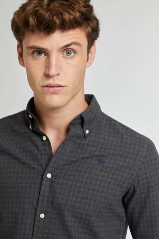 Overhemd Regular Fit - Kaki