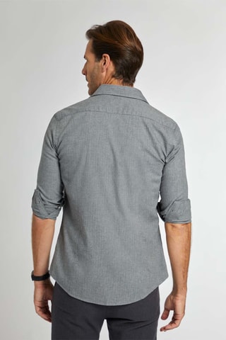 Overhemd Regular Fit - Gemêleerd Grijs