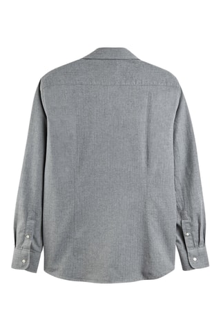 Overhemd Regular Fit - Gemêleerd Grijs