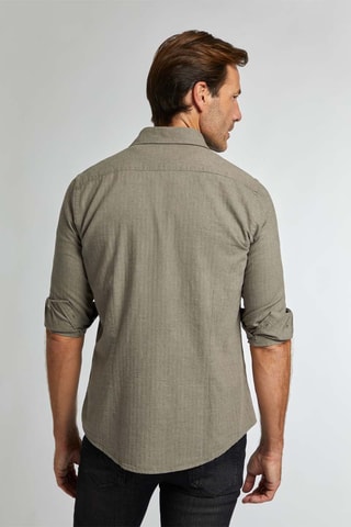 Overhemd Regular Fit - Kaki