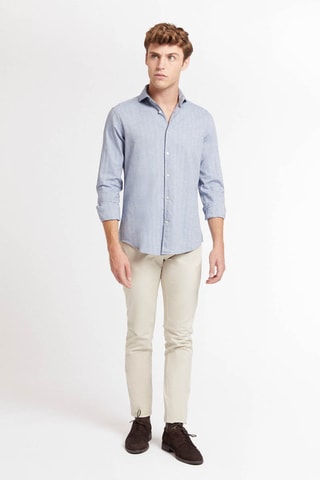 Overhemd Regular Fit - Hemelsblauw