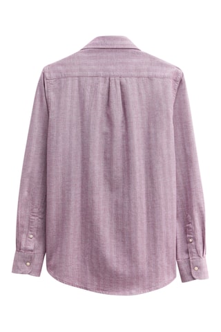 Overhemd Regular Fit - Bordeauxrood