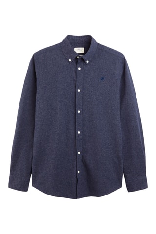 Overhemd Regular Fit - Marineblauw