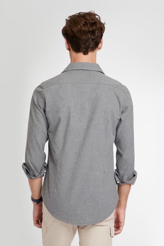 Overhemd Regular Fit - Lichtgrijs