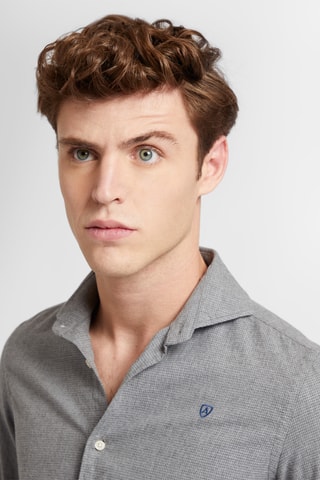 Overhemd Regular Fit - Lichtgrijs