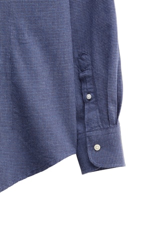 Overhemd Regular Fit - Marineblauw