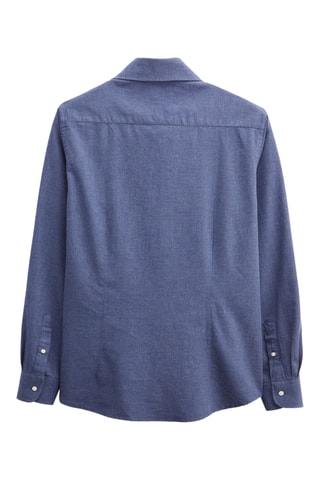 Overhemd Regular Fit - Marineblauw